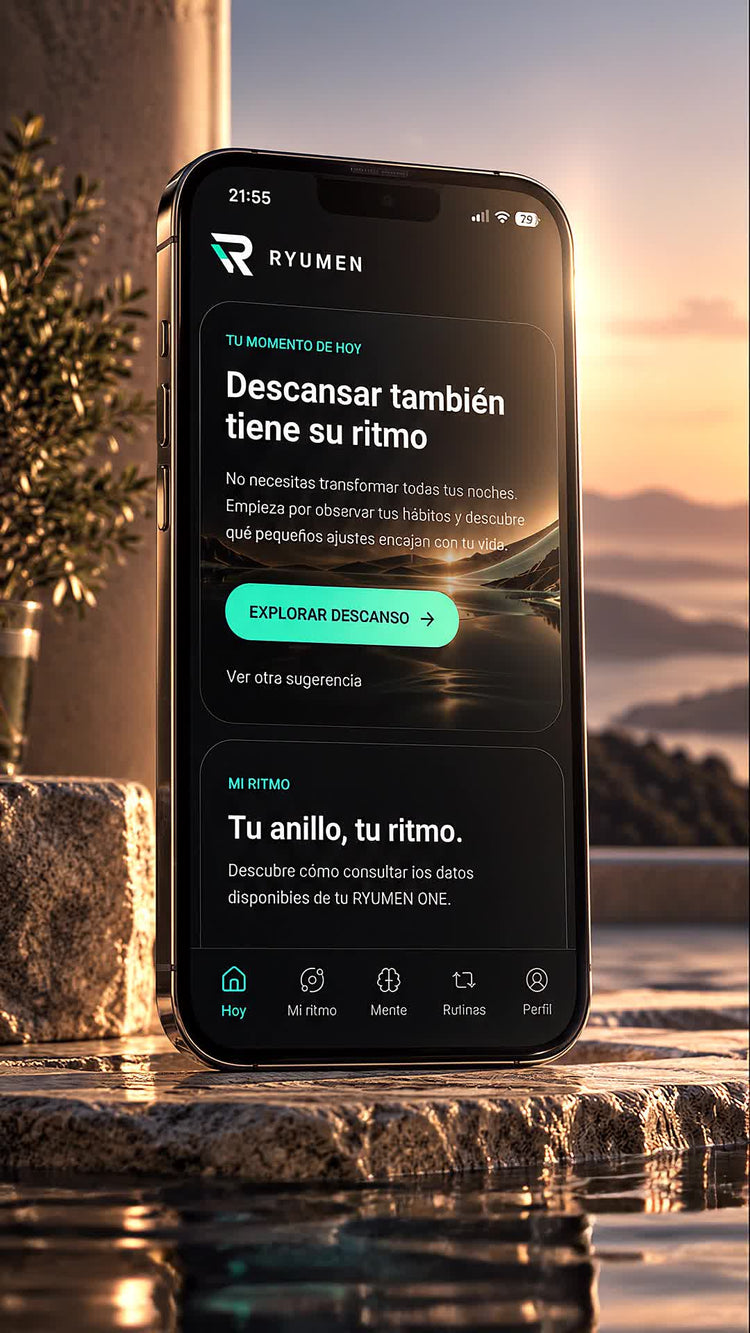 Vista previa de la app propia de RYUMEN