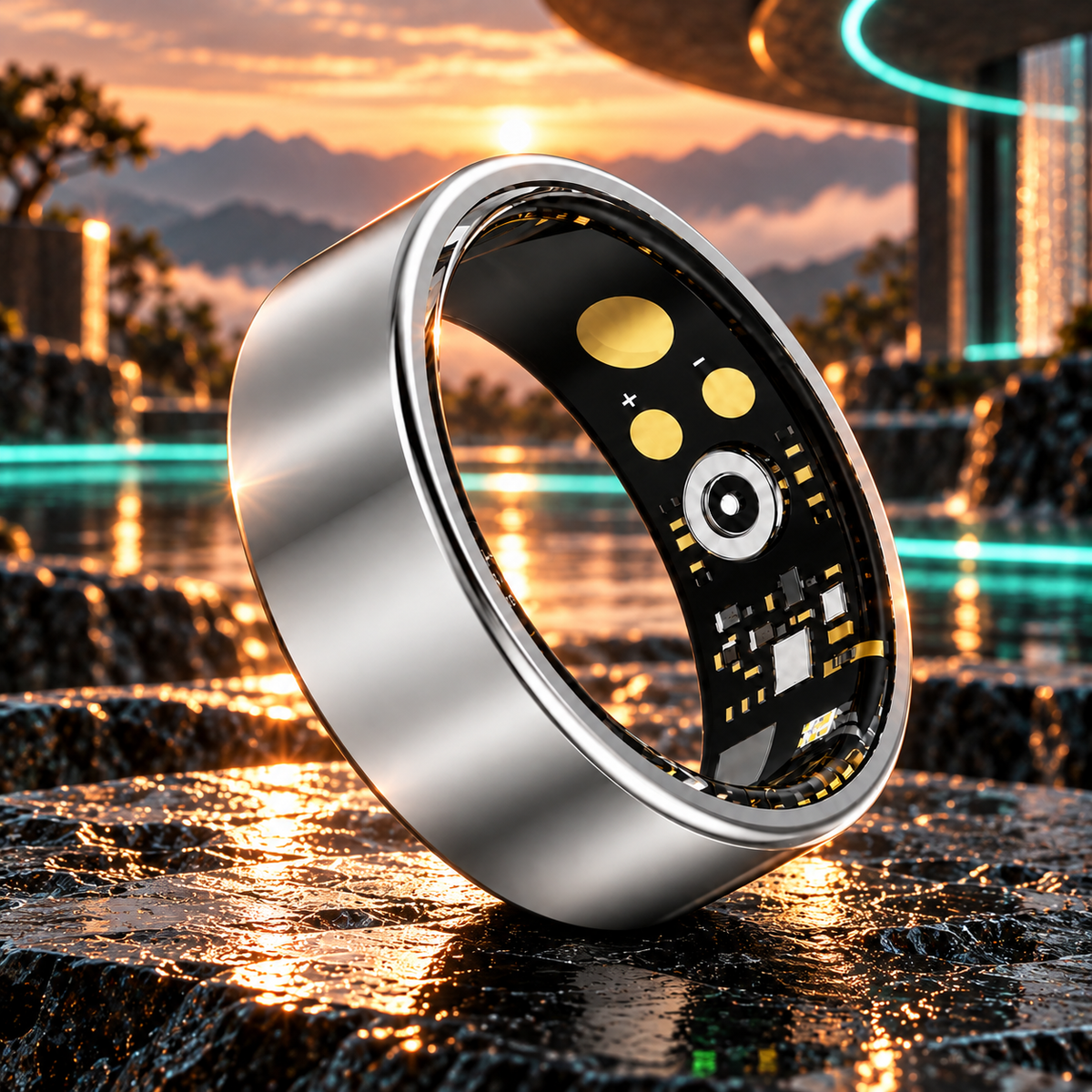 RYUMEN ONE Silver: vista del anillo